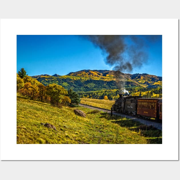 Cumbres and Toltec Narrow Gauge Railroad Route Wall Art by Gestalt Imagery